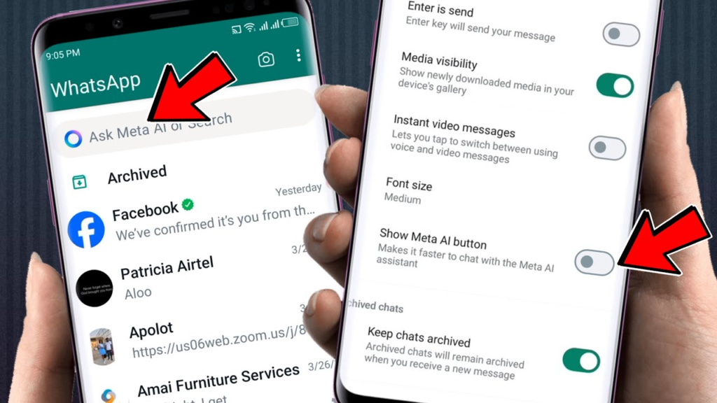 How to Remove Meta AI from WhatsApp